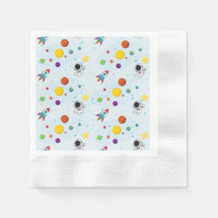 Serviette En Papier parti univers NApkins