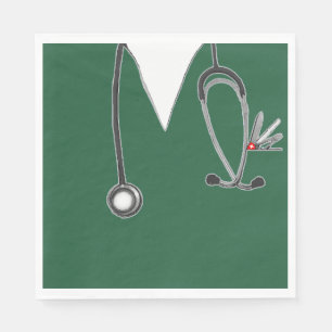 Serviette En Papier Partie Médicale du médecin