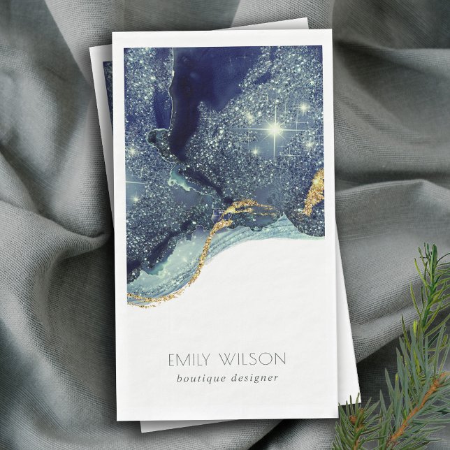 Serviette En Papier Parties scintillant Abstraite en encre d'alcool Si (Créateur téléchargé)