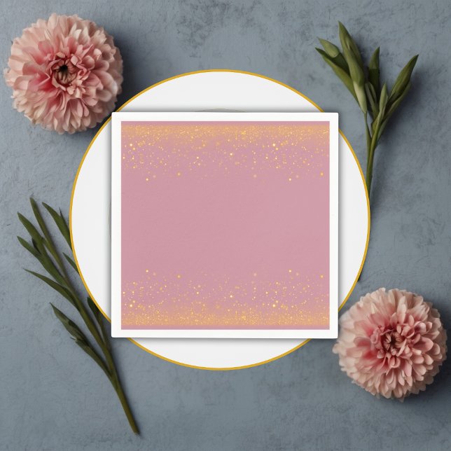 Serviette En Papier Parties scintillant étincelantes Baby shower à bal (Créateur téléchargé)