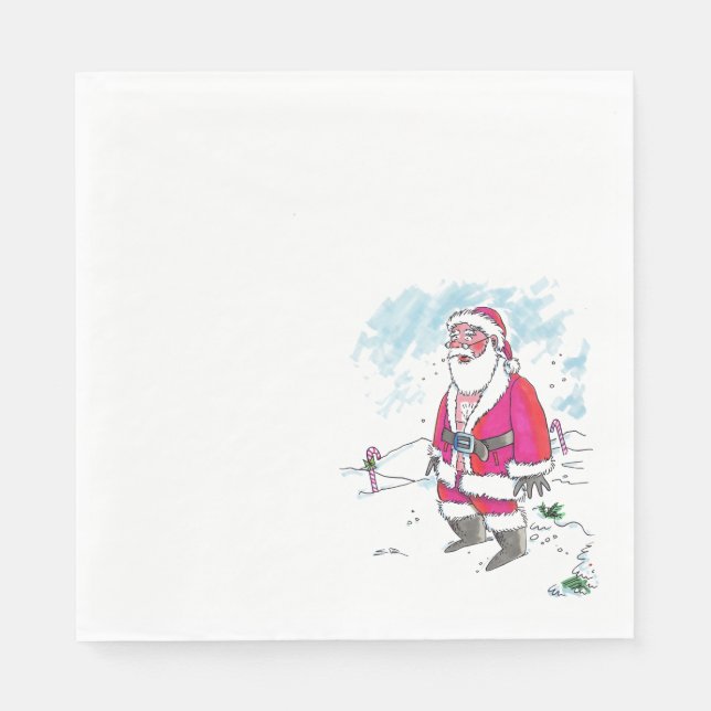 Serviette En Papier Pas de serviettes de table Ho-Ho-Ho-Ho (Devant)