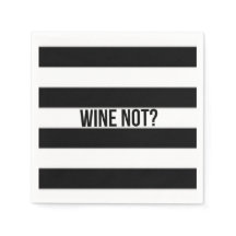 Pas de vin ? Serviettes de table