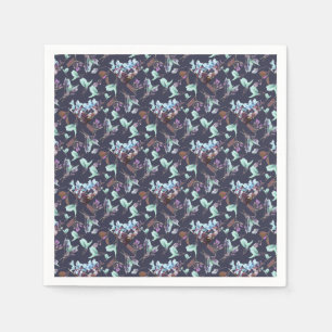 Serviette En Papier Pastel Colors Bougainvilliers Fleurs
