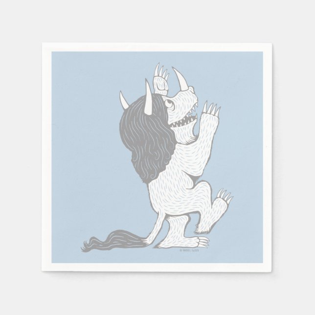 Serviette En Papier Pastel Wild Thing (Devant)