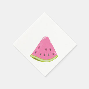 Serviette En Papier Pastèque