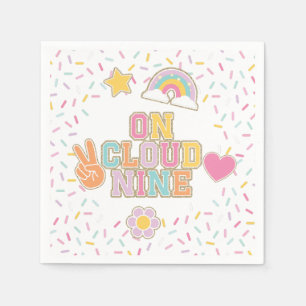 Serviette En Papier Patch Preppy On Cloud Nine 9e Anniversaire