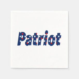 Serviette En Papier Patriote