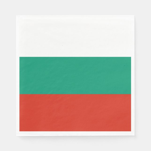 Serviette En Papier Patriotic Bulgarian (Devant)