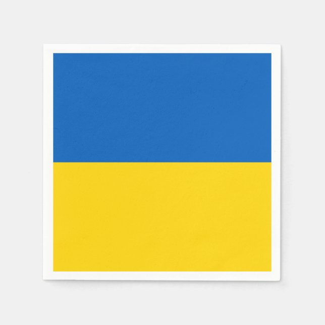 Serviette En Papier Patriotic Ukraine (Devant)