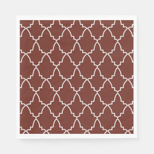 Serviette En Papier Patters de Burgundy