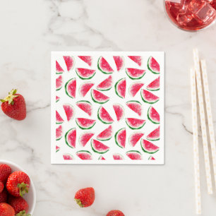 Serviette En Papier Patters de Cute Pineapple et Watermelon