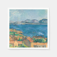 Paul Cezanne - Baie de Marseille, vue d'Estaque