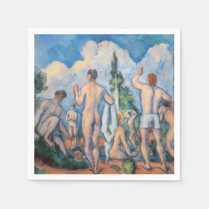 Serviette En Papier Paul Cezanne - Bathers