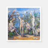 Paul Cezanne - Cinq Baigneurs