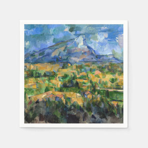 Serviette En Papier Paul Cezanne - Mont Sainte-Victoire