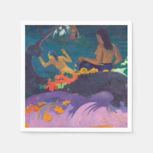 Serviette En Papier Paul Gauguin - Au bord de la mer / Fatata te Miti
