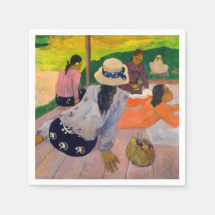 Serviette En Papier Paul Gauguin - La Sieste