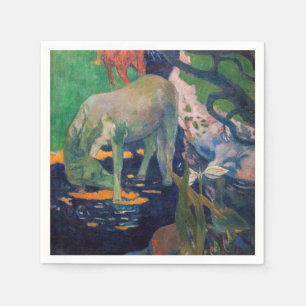 Serviette En Papier Paul Gauguin - Le Cheval Blanc