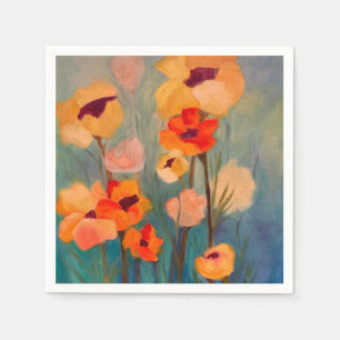 Serviette En Papier Pavot