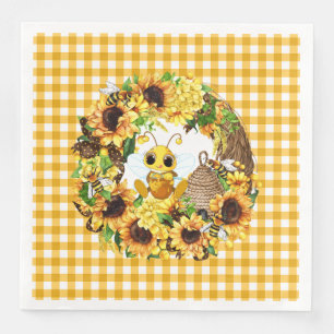 Serviette En Papier Pays Abeille