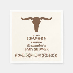 Serviette En Papier Pays du Sud-Ouest Ranch Baby shower de l'Ouest