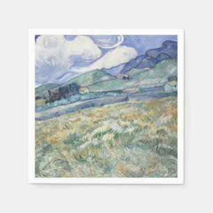 Serviette En Papier Paysage Derrière Saint-Paul Vincent van Gogh