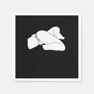 Serviette En Papier Peekaboo Classic Funny