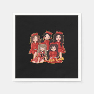 Serviette En Papier Peekaboo Cosy Automne