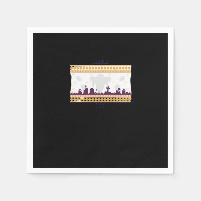 Serviette En Papier Peekaboo Vous Dit : (Devant)