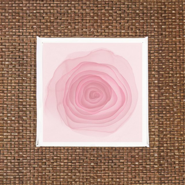 Serviette En Papier Peinture Acide à peine rose Rose en rose subtil (Créateur téléchargé)