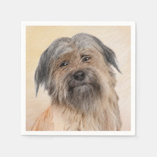 Serviette En Papier Peinture de berger pyrénéenne - Cute Original Ch