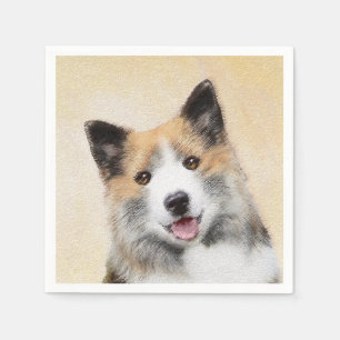 Serviette En Papier Peinture islandaise pour chien de mer - Art origin