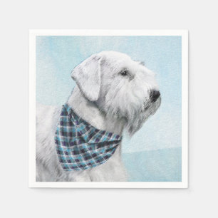 Serviette En Papier Peinture Sealyham Terrier - Cute Original Chien Ar