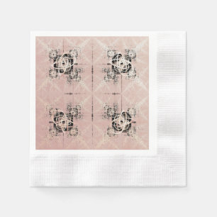Serviette En Papier Penser Pastel Twists Cocktail Napkins