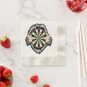 Serviette En Papier Percée vers le Bullseye - Ultimate Dartboard