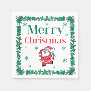 Serviette En Papier Père Noël