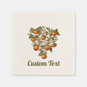 Serviette En Papier Persimmons