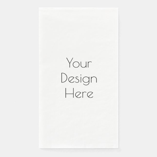 Serviette En Papier Personnaliser ou Customiser (Devant)