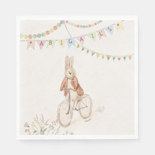 Serviette En Papier Peter le lapin lapin Baby shower neutre entre les