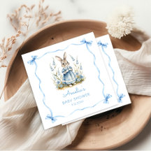 Peter Rabbit Baby Shower Napkins