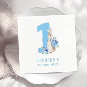 Serviette En Papier Peter Rabbit Premier anniversaire