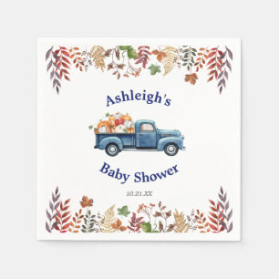 Serviette En Papier Petit Baby shower Citrouille serviettes personnali