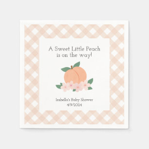 Serviette En Papier Petit Baby shower doux