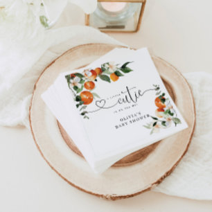 Serviette En Papier Petit baby shower mignon