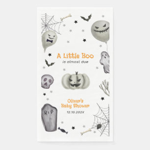 Serviette En Papier Petit Boo Ghost Halloween Baby shower garçon