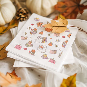 Serviette En Papier Petit livre blanc Whimsical Books Baby shower