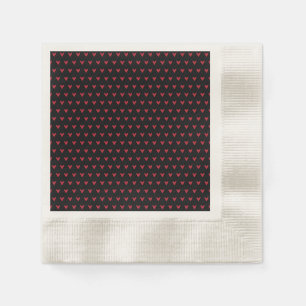 Serviette En Papier petit mariage de coeur
