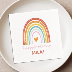 Serviette En Papier Petit Rayon de Soleil Anniversaire