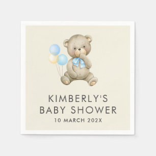 Serviette En Papier peut attendre un baby shower