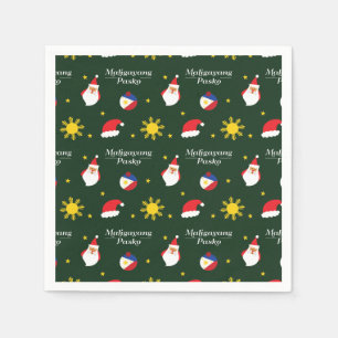 Serviette En Papier Philippines Noël philippin Maligayang Pasko